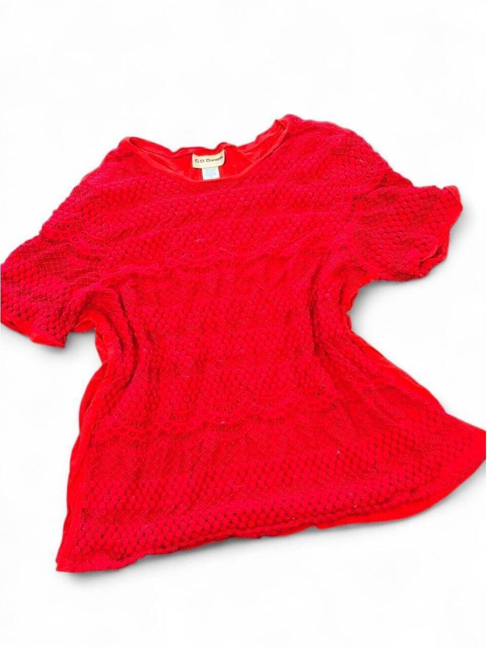 Cathy Daniels Women's Red Blous